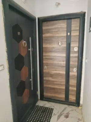 a door in a room with at hurghada , Elhegaz road in Hurghada