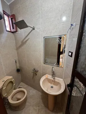 a bathroom with a toilet and a sink at Nubian Dreams guest house 2 in Aswan
