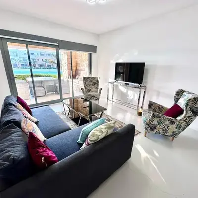 Comfortable 3BR Apartment in Swan Lake I El Gouna Ground Floor
