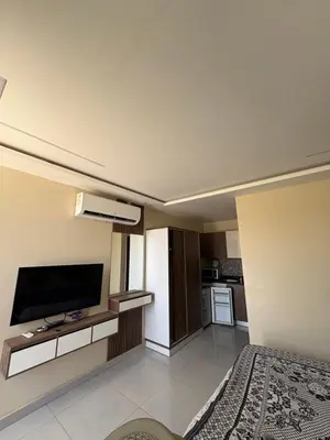 a large living room with a flat screen tv at Casablanca Star Hotel, Hurghada in Hurghada