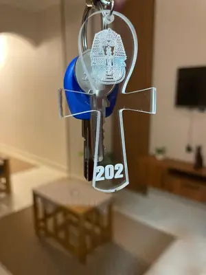 a close up of a food mixer on a table at Luxe Nest Luxor Serviced Apartments 202 in Luxor