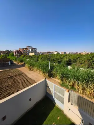 a view from the balcony of a house at Lokanda lodge&Apartments in Luxor