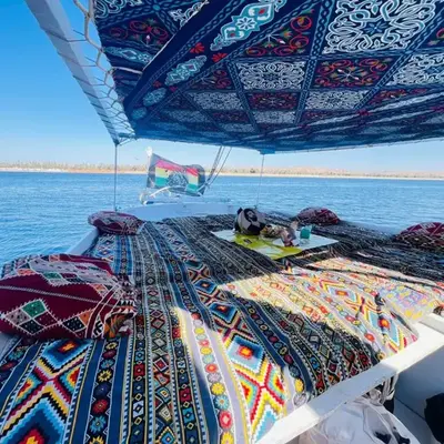 Aswan all-inclusive private felucca