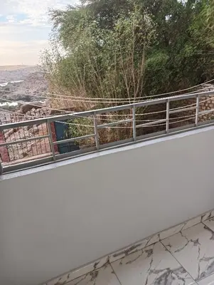 a view from the roof of a house at noreno house in Shellal