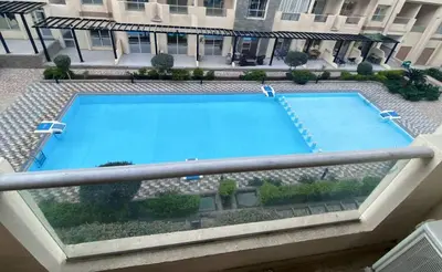 an overhead view of a swimming pool in a building at florenza khamsin resort hurghada in Hurghada