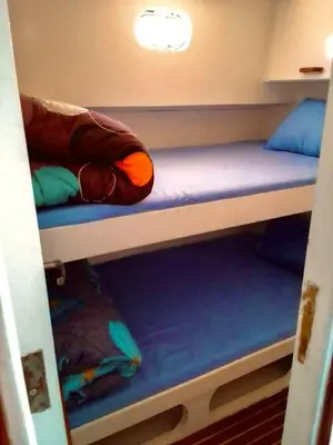 a couple of bunk beds in a room at TaiTours in Hurghada