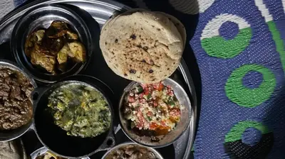 a bunch of different types of food on a table at Safeya Kato in Jazīrat ‘Awwāḑ