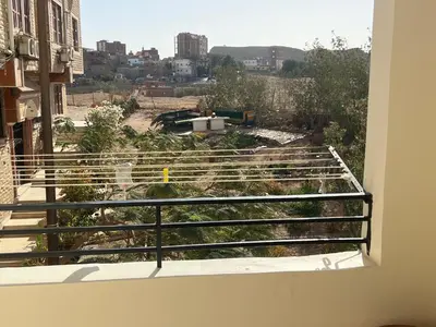 a view from a window of a city at Dream Apartment in Hurghada