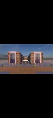 a rendering of a large building in a city at فلورينزا in Hurghada