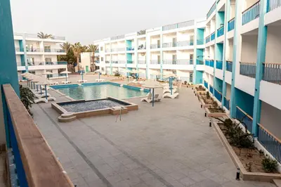 an image of a swimming pool at a hotel at Mirage Bay Resort Hurghada B-780 in Hurghada