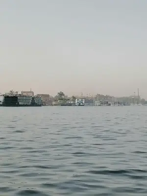 a view of a large body of water with boats at Windsor Hotel Luxor \u60a8\u5728\u76e7\u514b\u7d22\u7684\u7b2c\u4e8c\u500b\u5bb6 in Luxor