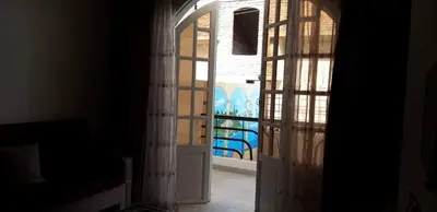 an open door with a view of a room at Villa Dream in Luxor