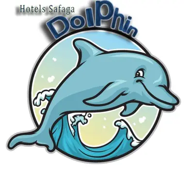 a dolphin logo for a football team at Dolphin Hotel Safaga in Safaga