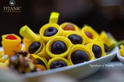 a plate of food in the shape of a bug at Titanic Royal-Families and Couples only in Hurghada