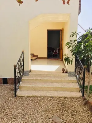 a set of stairs leading to a house at Bob Marley Guest House in Luxor