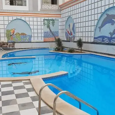 Studio pool view next to the Marina