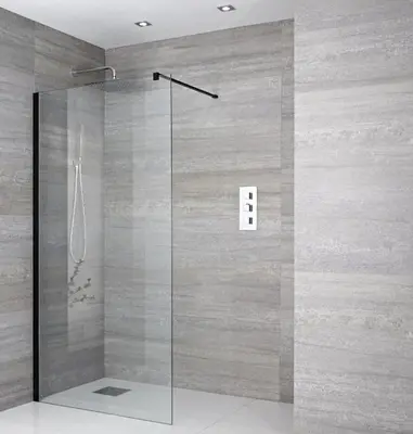 a shower with a glass door in a bathroom at Luxury Aqua Tropical Resort Next To Al Gouna 4 0 1 in Hurghada