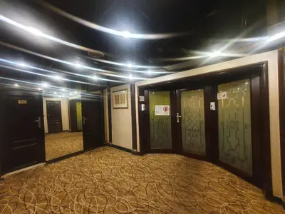 a room with a bunch of doors in a building at Five-star Nile cruise 4 Night from Luxor to Aswan every Monday, Thursday and Saturday in Aswan