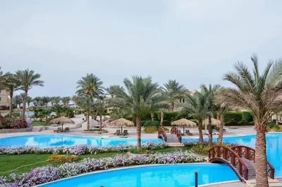 a view of the pool at the resort at Palma Resort in Hurghada